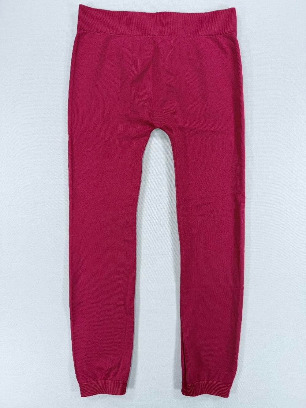 Copper Key Girls Fuchsia Pink Seamless Ankle Length Leggings Size S (7/8) EUC